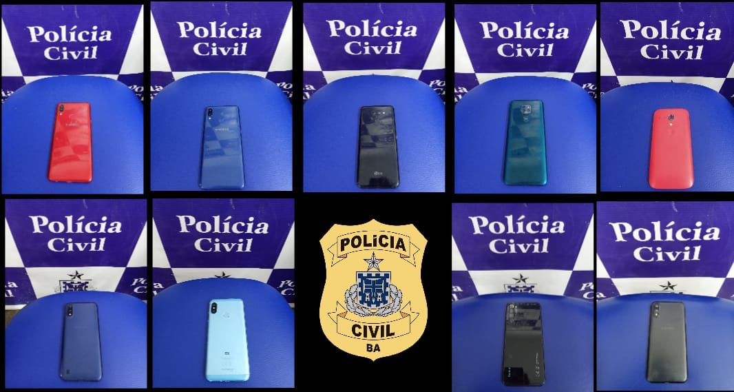 Polícia Civil recupera 9 celulares roubados em Jequié