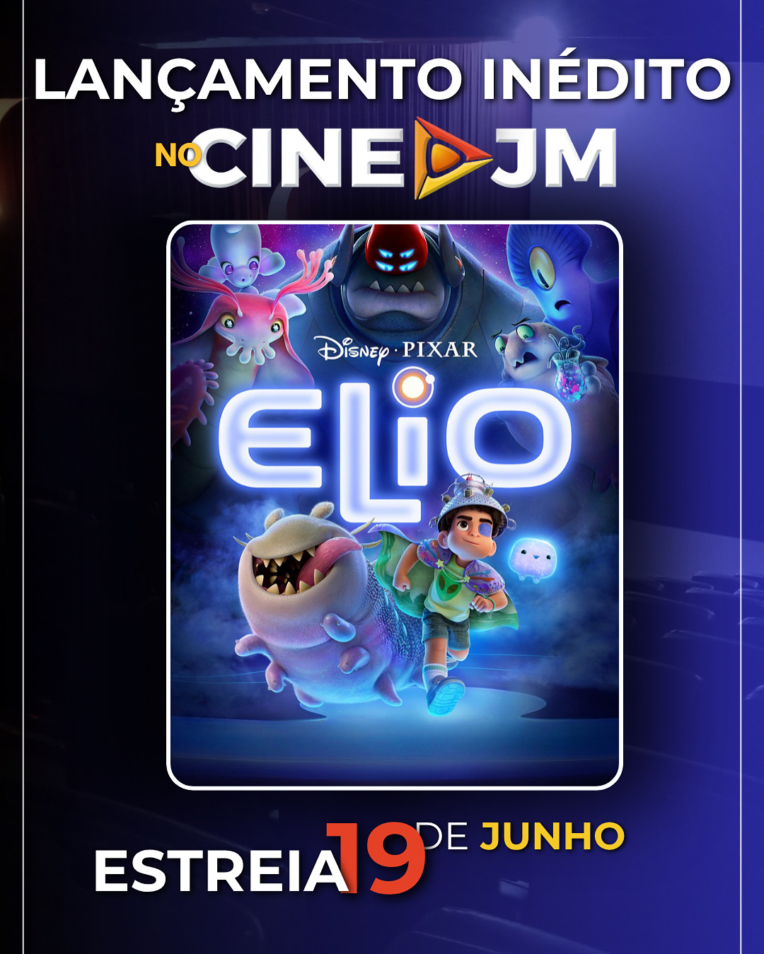 ELIO - NOVO LANÇAMENTO NO CINE SÃO JOSÉ ELIO - NOVO LANÇAMENTO NO CINE SÃO JOSÉ