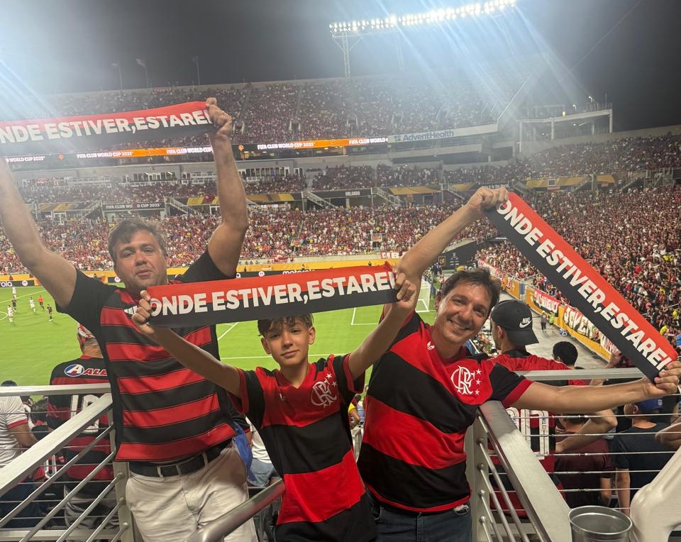 Jequieenses acompanham o Flamengo nos Estados Unidos na Copa do Mundo de Clubes Jequieenses acompanham o Flamengo nos Estados Unidos na Copa do Mundo de Clubes