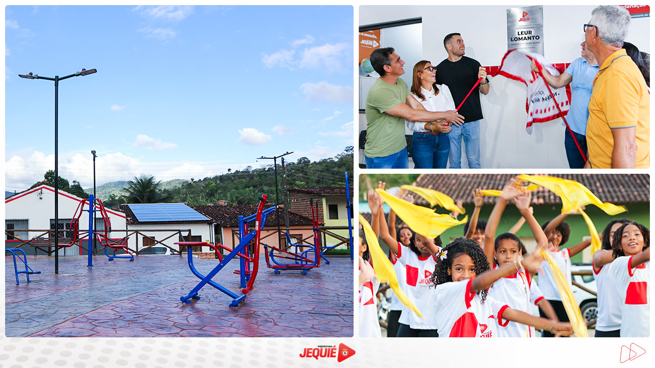 Centro Educacional Leur Lomanto e Praça Santo Antônio em Itaibó, representando 20ª e 21ª obra da programação de aniversário da cidade Centro Educacional Leur Lomanto e Praça Santo Antônio em Itaibó, representando 20ª e 21ª obra da programação de aniversário da cidade