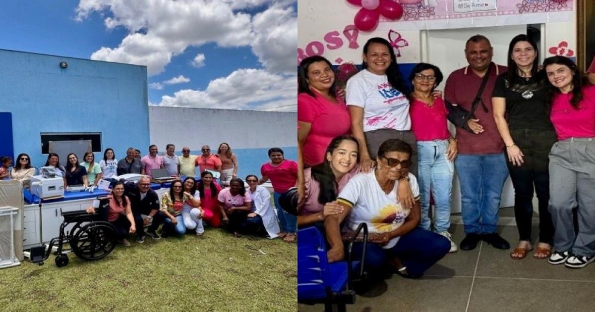 Prefeito de Jitaúna e Secretaria de Saúde entregam vários novos equipamentos para as unidades de saúde da cidade  Notícias Católicas