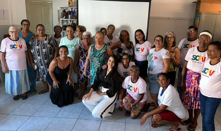 Lafaiete Coutinho | Cuidado, Movimento e Prevenção: Idosos do CRAS participam de palestra sobre prevenção de quedas Lafaiete Coutinho | Cuidado, Movimento e Prevenção: Idosos do CRAS participam de palestra sobre prevenção de quedas