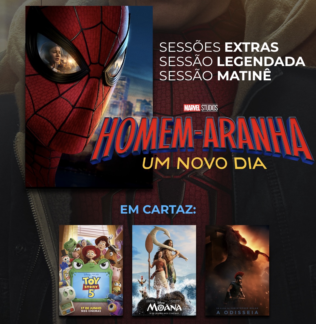 HOMEM-ARANHA: UM NOVO DIA! SE TORNA A MAIOR ESTREIA DO UNIVERSO MAVEL E ESTÁ EM EXIBIÇÃO NO CINE SÃO JOSÉ! HOMEM-ARANHA: UM NOVO DIA! SE TORNA A MAIOR ESTREIA DO UNIVERSO MAVEL E ESTÁ EM EXIBIÇÃO NO CINE SÃO JOSÉ!