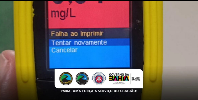 Homem é conduzido por embriaguez ao volante após abordagem na BA-130 Homem é conduzido por embriaguez ao volante após abordagem na BA-130