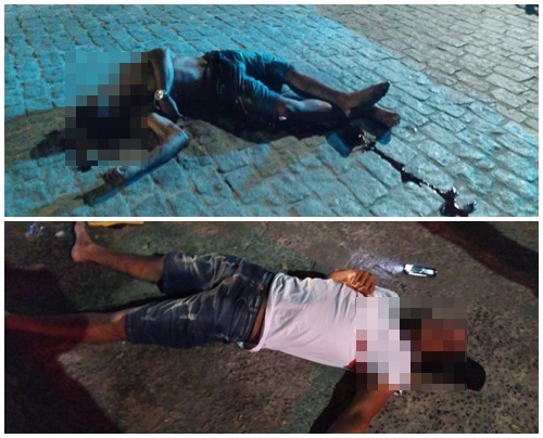 Dois homem foram executados a tiros no Brasil Novo
